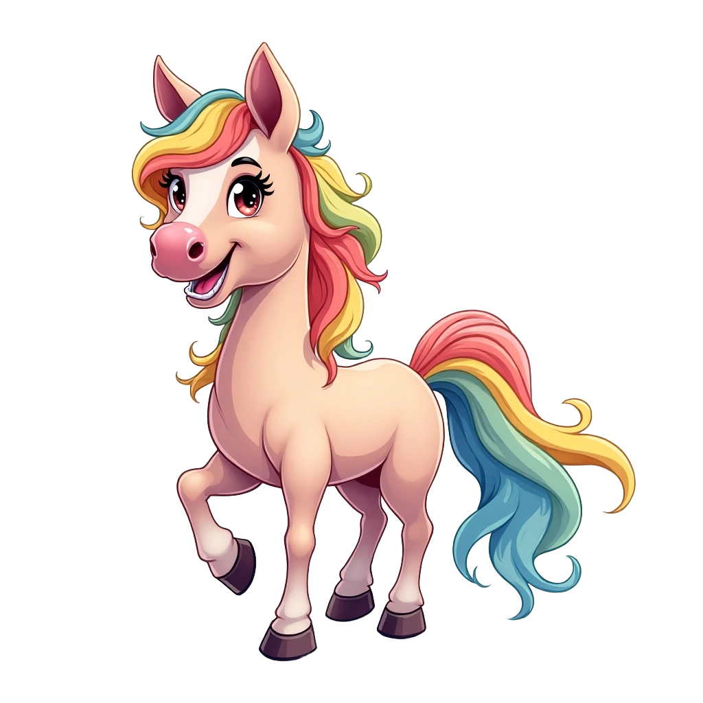 Rainbow Mane Unicorn